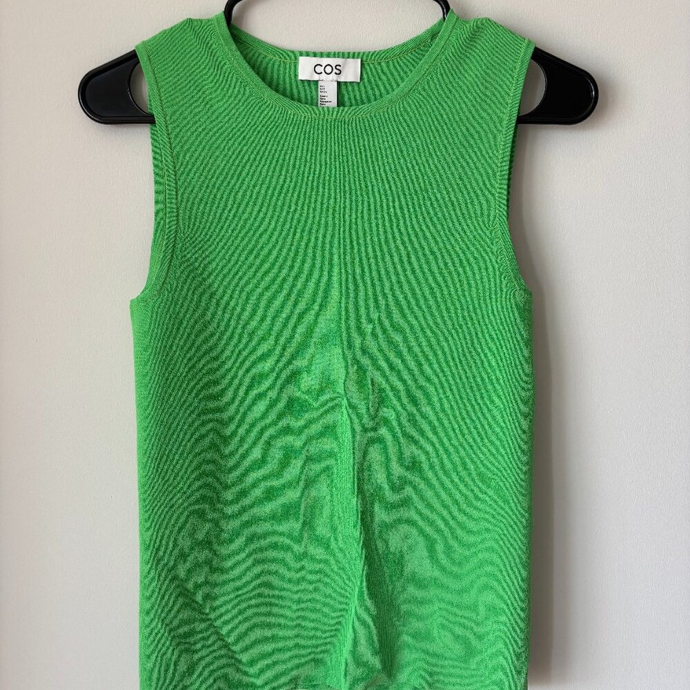 Green COS tank top Size S